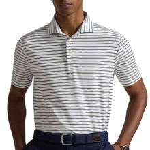 Load image into Gallery viewer, RLX Golf LTWT Air Jersey SS Mens Golf Polo - Office Bl Multi/XL
 - 1