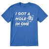 Life Is Good Hole in One Mascot Crusher-Lite Shortsleeve Mens T-Shirt