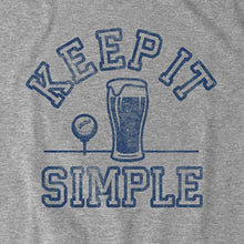 Load image into Gallery viewer, Life Is Good Keep It Simple CrusherLt SS Mens Tee
 - 2
