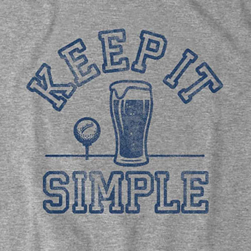 Life Is Good Keep It Simple CrusherLt SS Mens Tee