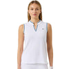 Daily Sports Round Neck Womens Sleeveless Golf Polo