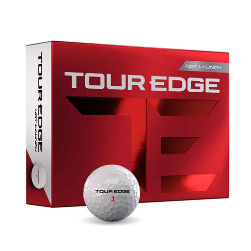Tour Edge Hot Launch Golf Balls - Dozen - White