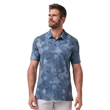 Load image into Gallery viewer, TravisMathew Featherwt Reservation Mens Golf Polo - Blue Horizon/XL
 - 1