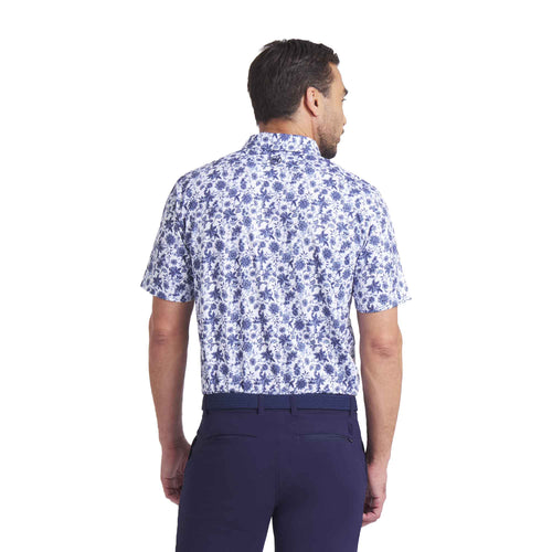 Puma Golf Cloudspun Carmela Floral Mens Golf Polo - 2
