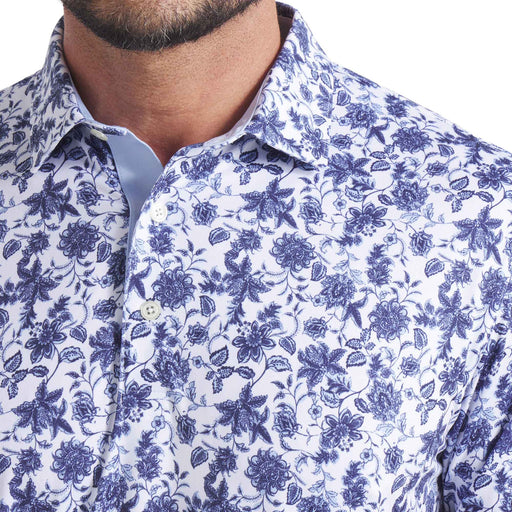 Puma Golf Cloudspun Carmela Floral Mens Golf Polo