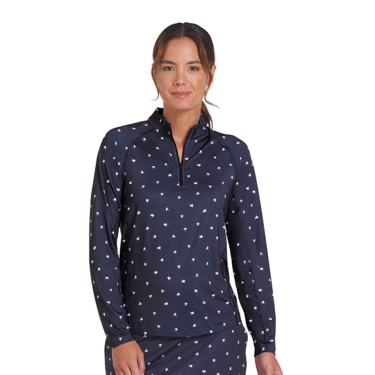 PUMA Golf X Volition You-W Star Womens Golf Quarter-Zip Pullover