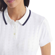 Load image into Gallery viewer, Puma Golf X AP Pointelle Womens SS Golf Polo
 - 6
