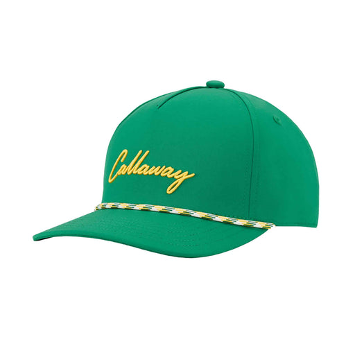 Callaway Birdie Putt Rope Mens Golf Hat 26 - Green/Yellow/One Size