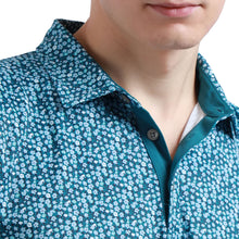 Load image into Gallery viewer, Swannies Ridge Dazzling Blue Mens Golf Polo
 - 3