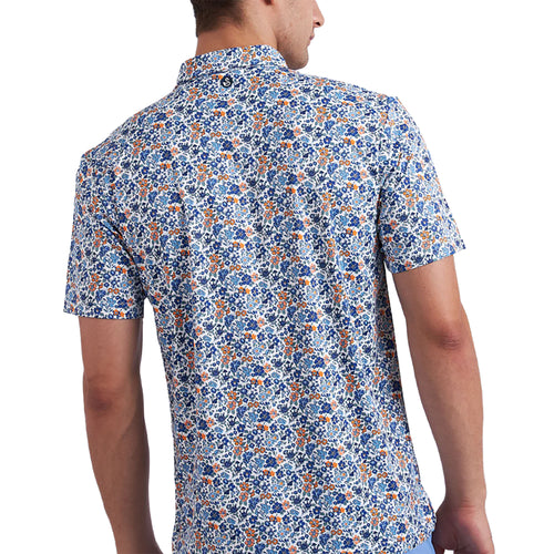 Swannies Moss Cornflower Mens Golf Polo - 2