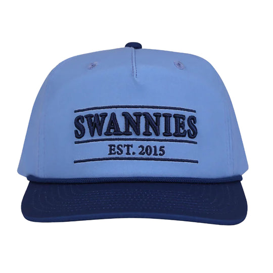 Swannies Charlie Cornflower Sodalite Blue Mens Golf Hat
