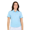 Sofibella Fresh Air 24 Inch Womens Short Sleeve Golf Polo