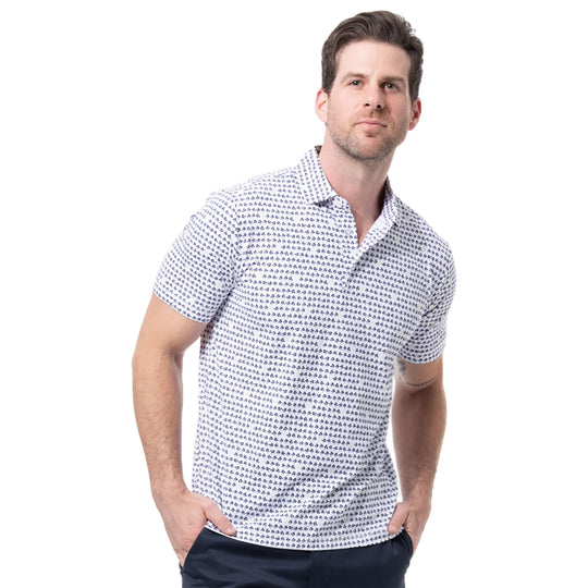 SanSoleil Solair Cool Mens Short Sleeve Golf Polo