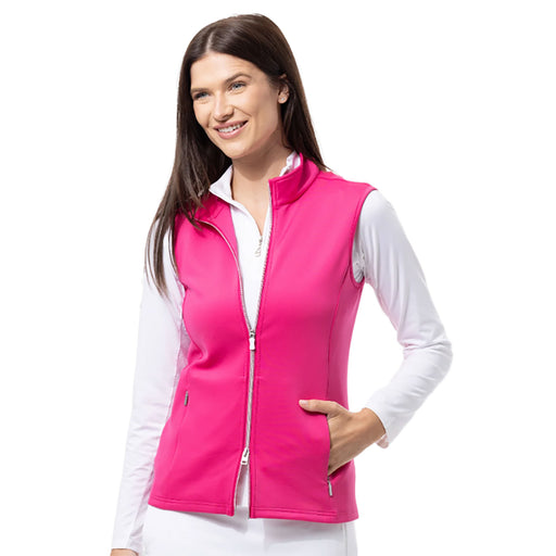 SanSoleil SolLayer Zip Womens Golf Vest