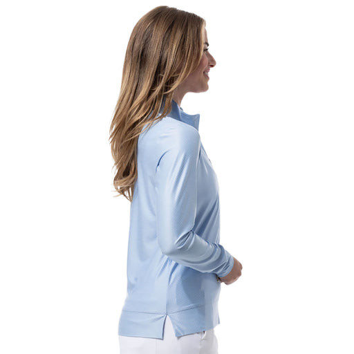 SanSoleil SolTek Ice LS Mock Wmns Golf Pullover