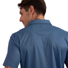 Load image into Gallery viewer, Swannies Tee Blue Horizon Mens Golf Polo
 - 2