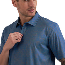 Load image into Gallery viewer, Swannies Tee Blue Horizon Mens Golf Polo
 - 3