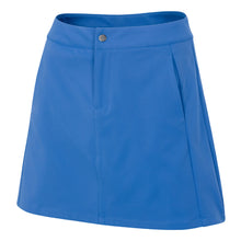 Load image into Gallery viewer, Greg Norman Maya Back-Pleated 17in Wmns Golf Skort - Aegean Blue/L
 - 1