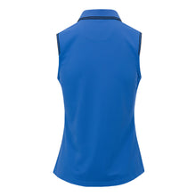 Load image into Gallery viewer, Greg Norman Topspin Tipped SL Zip Womens Golf Polo
 - 2