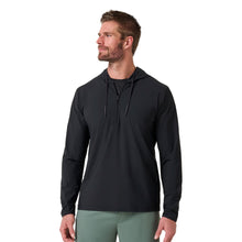 Load image into Gallery viewer, TravisMathew Hero Hour Tech Mens Golf Hoodie - Black/XL
 - 1