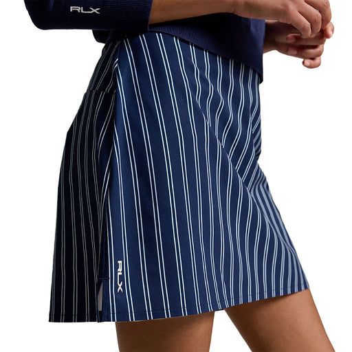 RLX Polo Golf Aim 17in Yarn-Dye Plt Wns Golf Skort