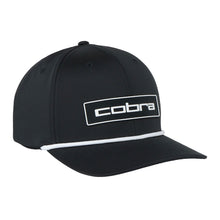 Load image into Gallery viewer, Cobra Tour Tech Rope Mens Golf Hat - Black/One Size
 - 1