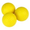 JP Lann Yellow Foam Practice Golf Balls - 12 Pack