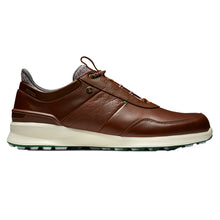 Load image into Gallery viewer, FootJoy Stratos Mens Golf Shoes - 12.0/Cognac/Green/D Medium
 - 5
