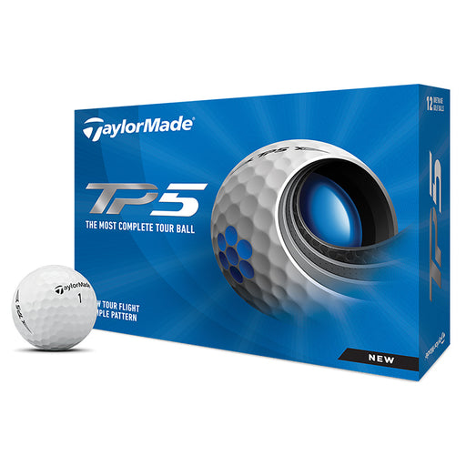 TaylorMade TP5 Golf Balls - Dozen - White