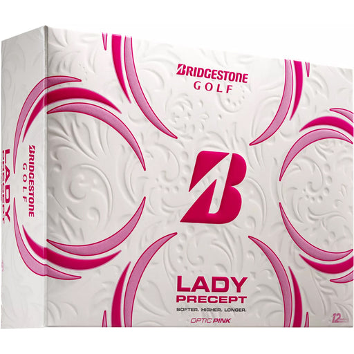 Bridgestone Lady Precept Pink Golf Balls - Dozen - Pink