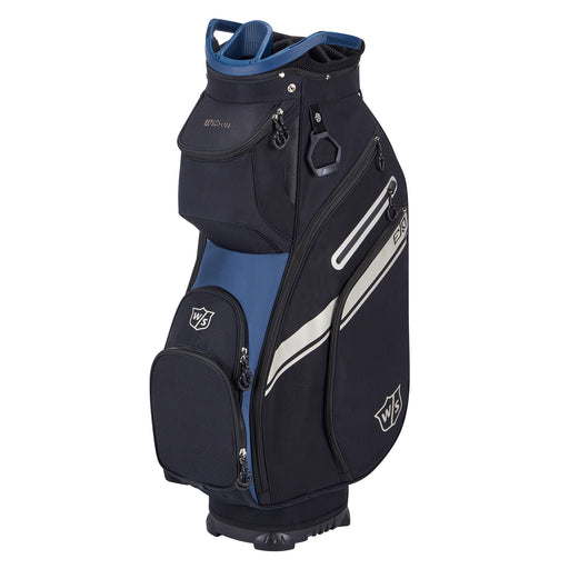 Wilson Staff EXO II Golf Cart Bag - Black/Blue