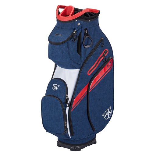 Wilson Staff EXO II Golf Cart Bag - Navy/White/Red