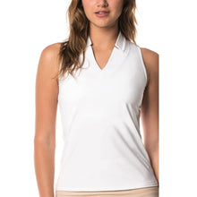 Load image into Gallery viewer, Lucky in Love Chi Chi Womens Golf Tank Top - 110 WHITE/XL
 - 17