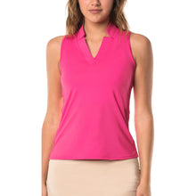 Load image into Gallery viewer, Lucky in Love Chi Chi Womens Golf Tank Top - SHOCKNG PNK 645/XL
 - 9