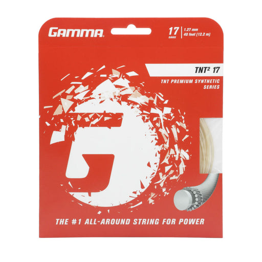 Gamma TNT2 17 gauge Natural Tennis String Set - Default Title