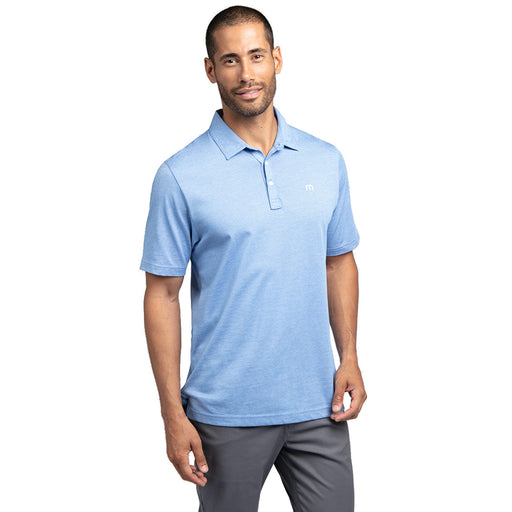 TravisMathew The Zinna Mens Golf Polo - Strong Blue/XXL