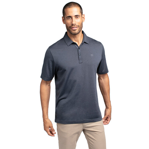 TravisMathew The Zinna Mens Golf Polo - Vintage Ind/Blk/XXXL