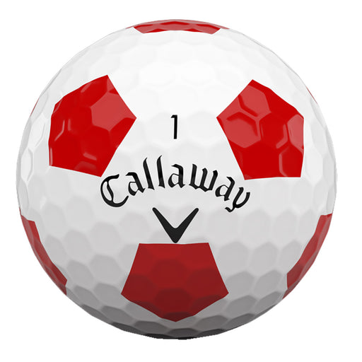 Callaway Chrome Soft Truvis Red Golf Balls - 12