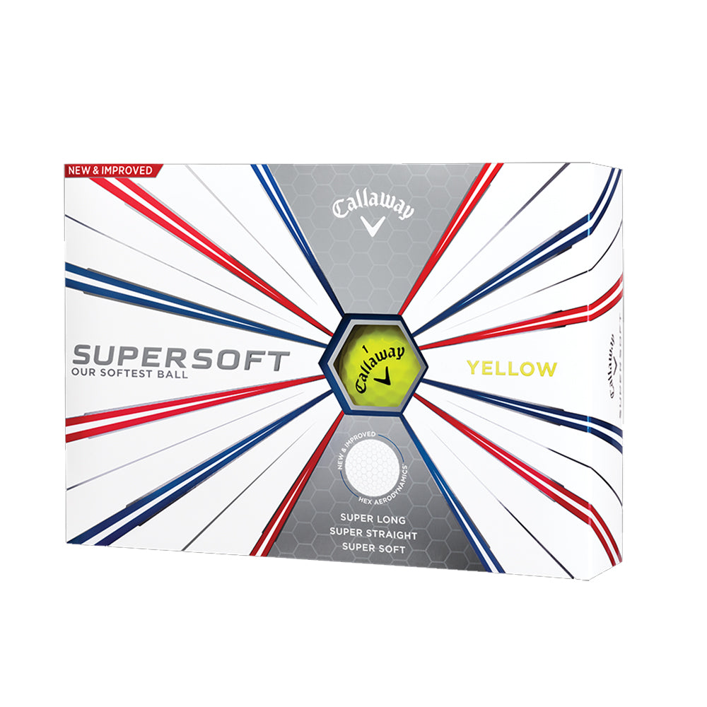 Callaway Supersoft Yellow Golf Balls - Default Title