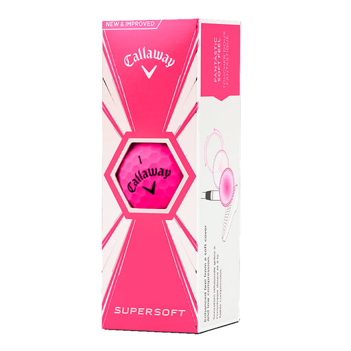 Callaway Supersoft Pink Golf Balls