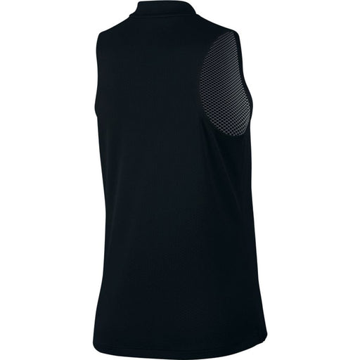 Nike Dri Fit Womens Sleeveless Golf Polo - 010 BLACK/XL