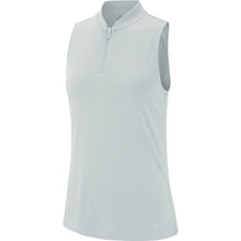 Load image into Gallery viewer, Nike Dri Fit Womens Sleeveless Golf Polo - 043 PURE PLAT/L
 - 4