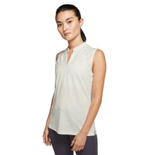 Load image into Gallery viewer, Nike Dri-FIT Blade Womens Sleeveless Golf Polo - 133 SAIL/XL
 - 1