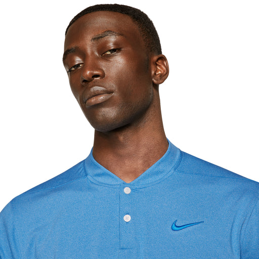 Nike Vapor Heather Blade Collar Mens Golf Polo