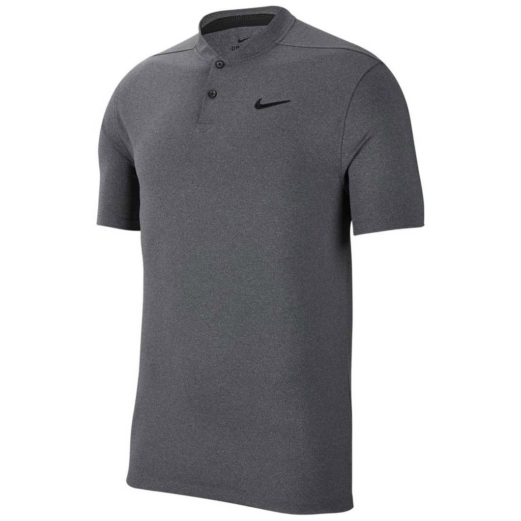 Nike Dri Fit Vapor Heather Blade Mens Golf Polo - 010 BLACK/XXL