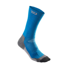 Load image into Gallery viewer, Wilson High-End Mens Crew Sock - Blue/Grey/S-M
 - 1