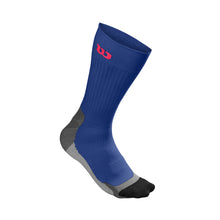 Load image into Gallery viewer, Wilson High-End Mens Crew Sock - Mazerine Blue/S-M
 - 2