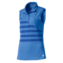 Load image into Gallery viewer, Puma Step Stripe Womens Sleeveless Golf Polo
 - 1