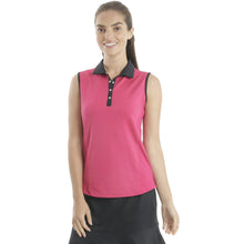 Load image into Gallery viewer, Chase54 Serum Womens Sleeveless Golf Polo
 - 1