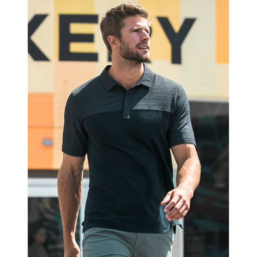 Travis Mathew Zip It Mens Polo Shirt